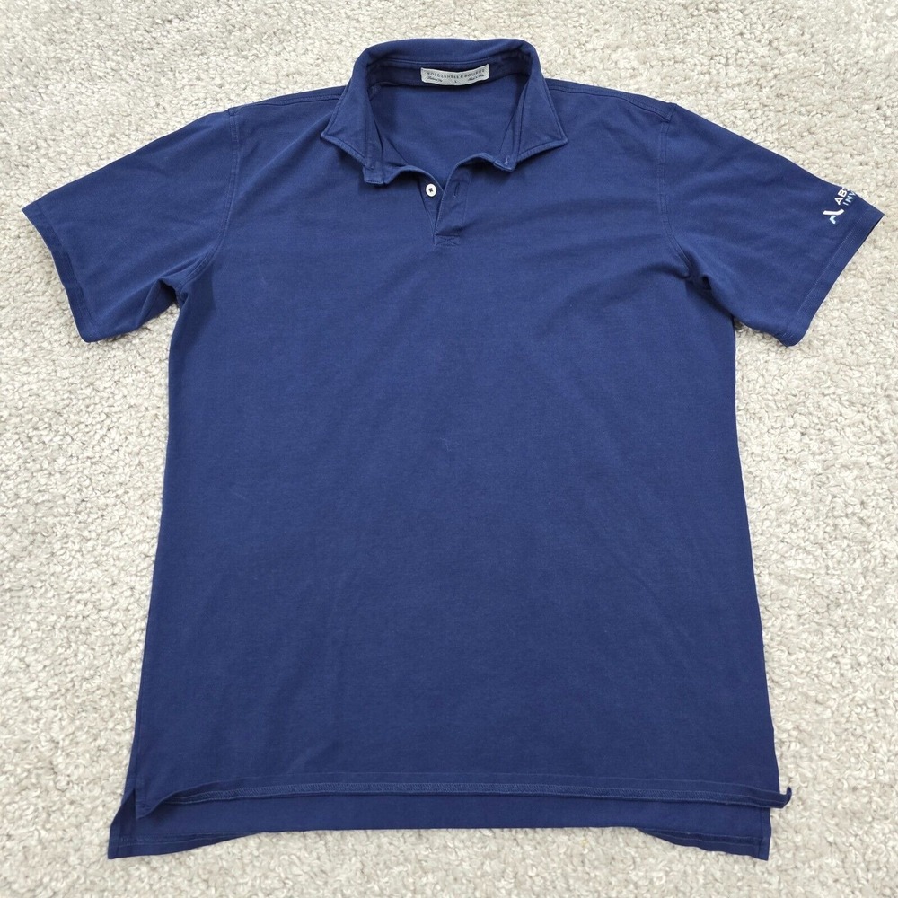 Holderness & Bourne Mens‎ Tailored Fit Polo Shirt Size Large Short Sleeve Golf